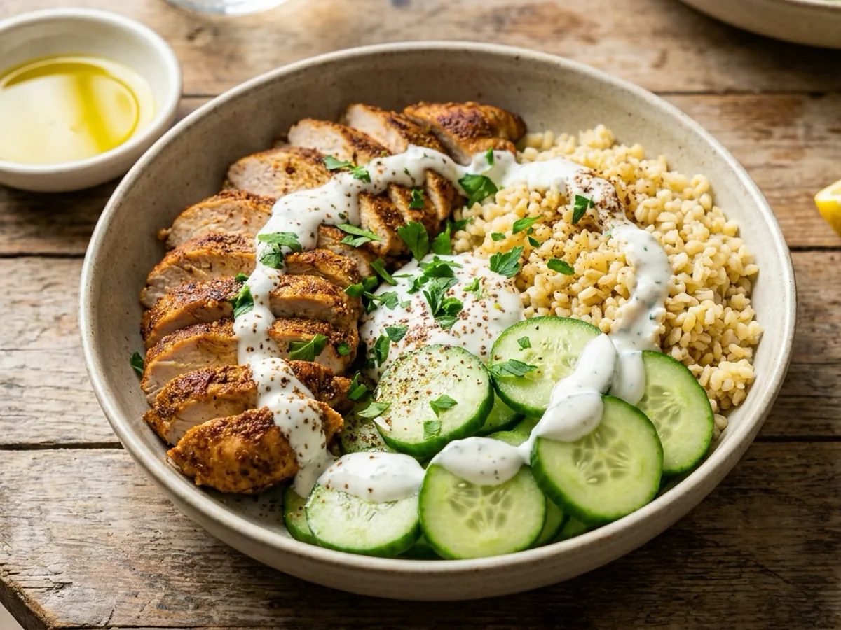Shawarma Turkey Bowl