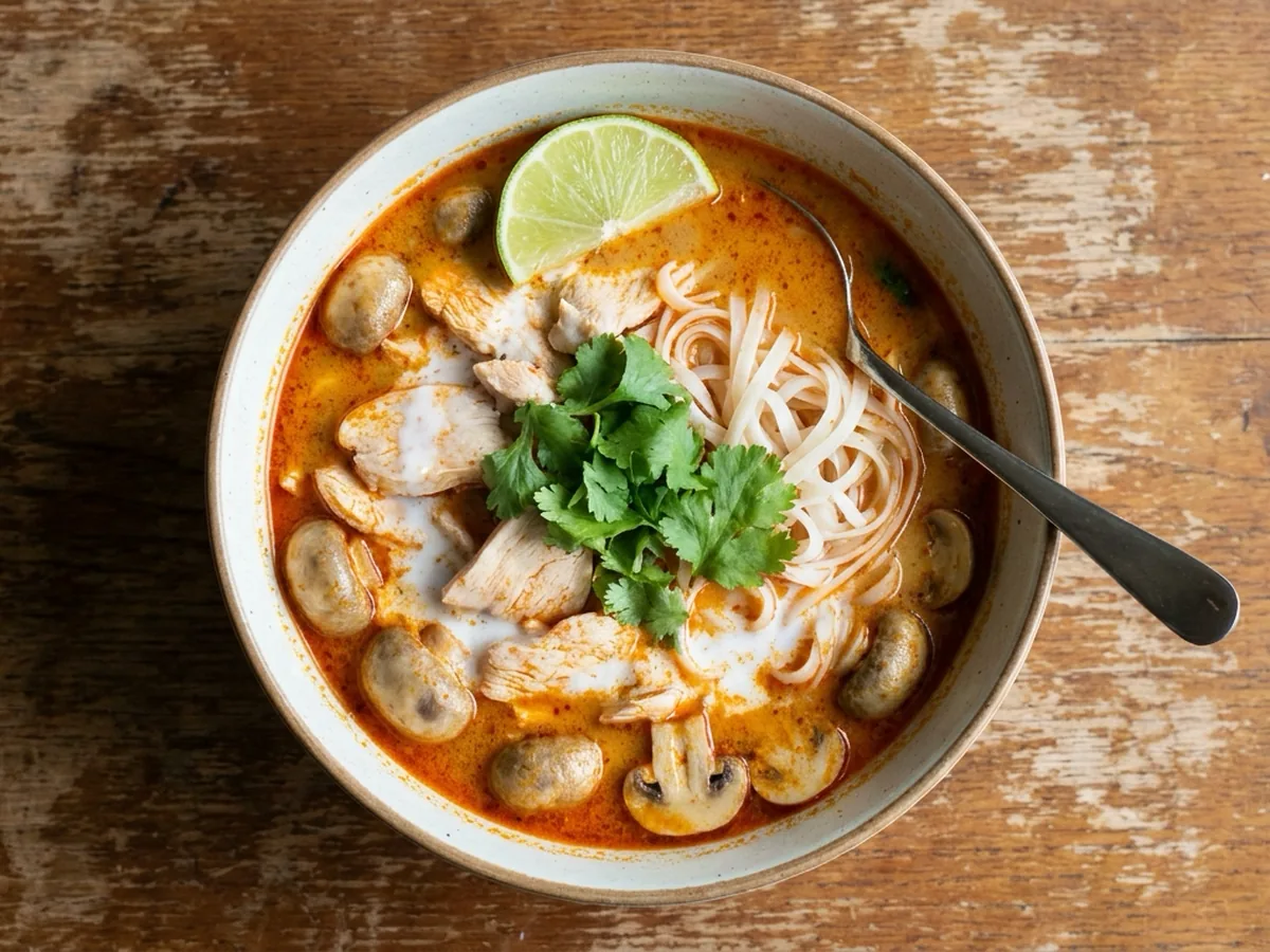 Thai Tom Yum Chicken Bowl