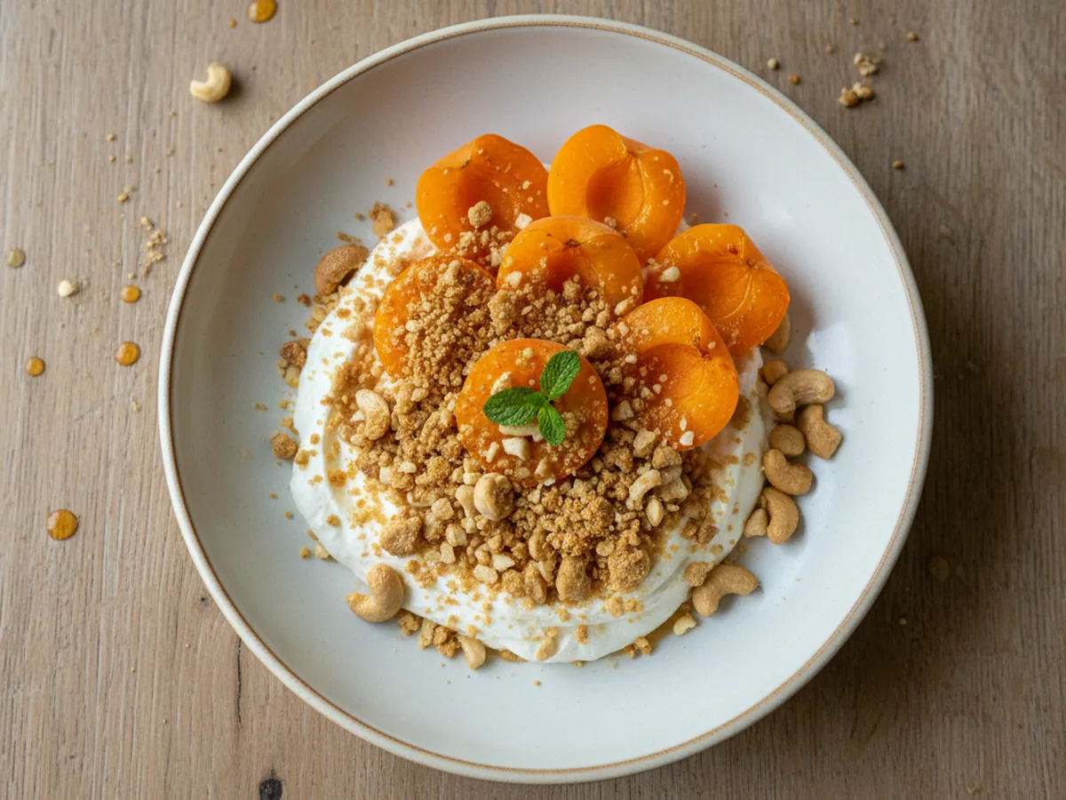 Apricot Vanilla Cashew bowl